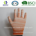 Orange PU Coated Work Safety Glove (SL-PU201O)